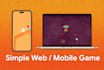 make a full mobile or web game
