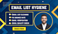 clean email list hygiene bounce rate email verification data cleaning