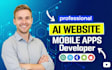 create ai website, web application mobile app devellopment as full stack dev