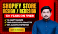 do shopify store design with custom coding