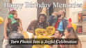 create a joyful birthday slideshow video from your photos