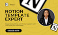design a custom notion workspace, dashboard, and productivity system