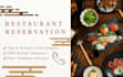 make a restaurant reservation for you