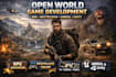 develop open world game, multiplayer game development for PC and consoles