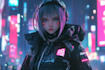 create cyberpunk character art