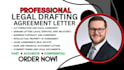 write legal demand letters, lease agreement, consent forms, llc document
