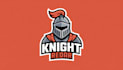 design unique knight redar logo with express delivery
