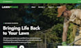 design lawn care website, landscaping website gardening website