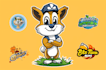 design a cartoon logo character
