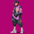 create cyberpunk character art