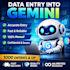 do accurate data entry into gemini with quality
