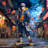 any character in anime style
