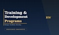 design and deliver training and development programs