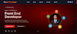 create modern responsiv website with HTML tailwindcss and js