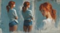 create digital paintings by hand