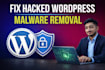 do wordpress malware removal, fix hacked wordpress and improve security
