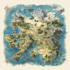 design a fantasy map illustration