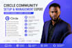 setup circle so community setup circle online community circle so course manager