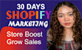 boost shopify sales, shopify marketing, ecommerce marketing, etsy promotion