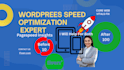 increase slow wordpress website speed and improve mobile load time
