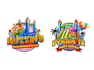 design excellent bounce house logo