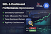 optimize sql queries and fix slow reports