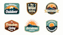 make an amazing mountain adventure logo with express delivery