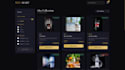 do website for shopping only frontend with little backend