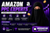 setup and optimize amazon ads campaigns, amazon PPC campaign