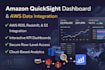 create amazon quicksight dashboard with AWS data integration