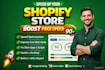 speed up ecommerce website increase pagespeed score fix shopify speed issues