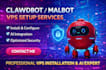 install and setup clawdbot molbot on vps server docker ai agent ollama