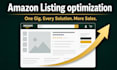 optimize your amazon listing, images, SEO and compliance