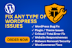 maintain your wordpress website, fix bugs, errors and responsiveness issues