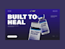 design peptide ecommerce website build supplement website