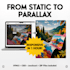 build image to responsive parallax website in 1 hour