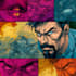 draw comic book illustration with comic book