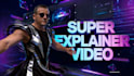 create 2d and 3d animated explainer video