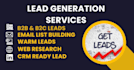 provide targeted warm leads, email,  linkedin outreach and cold calling