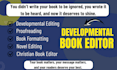 developmental book editor, book formatting, christian book editor proofreading,