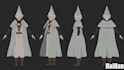 make 3d anime character cell shade texture for streaming