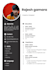 create ats friendly resume CV with professional desi