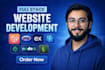 develop custom full stack laravel web application