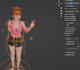 design 3d game character unreal engine character blender 3d model game animation