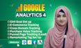 set up google analytics 4, ga4 ecommerce tracking, conversion tracking by GTM