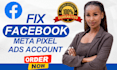 fix and create facebook business manger fix meta pixel ads account setup
