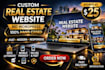 create custom coded real estate website