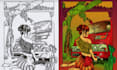 draw retro comic book cover vintage pop art comic illustration
