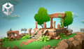 create a 3d unity game concept to launch