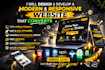 create a full converting website